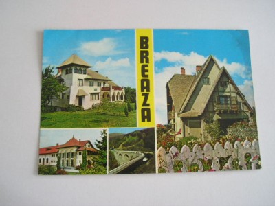 QW23 B - Carte postala - tematica turism - vedere - Romania - Breaza 3 foto