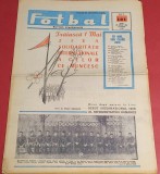 Revista FOTBAL - nr. 101 (30.04.1968) Radiografia etapei div. A; STEAUA lider