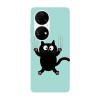 Husa compatibila cu Huawei P40 Pro model Spidercat, Silicon, TPU, Viceversa, Transparent, Carcasa