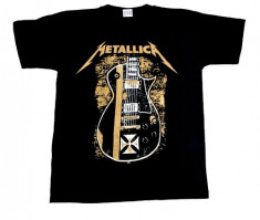 Tricou Metallica - Guitar foto