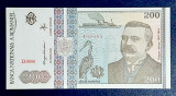 Bancnota 200 lei UNC