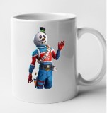 Cana alba personalizata Fortnite - Slushy Soldier, INOVATIX&reg;. 330ml
