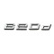 Emblema 620d pentru spate portbagaj BMW, chrom