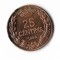 Moneda 25 centims 1986 - Andorra, tiraj: 10000