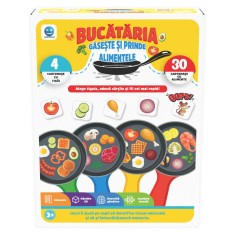 Joc educativ, Smile Games, Bucataria - gaseste si prinde alimentele