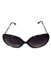 Ochelari de soare dama, UV400, Plastic, Negru, Oem