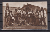 SALUTARI DIN ROMANIA TIGANI 1910 CIRCULATA STARE F.BUNA, Fotografie