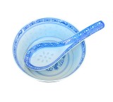 BOL/VAS CU LINGURA VINTAGE DIN PORTELAN "BOB DE OREZ"