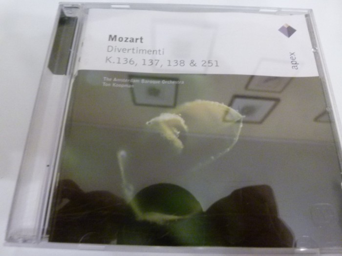 Divertismenti kv136,137,138,251- Mozart, cd