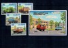 Georgia 1999 - Camioane, transport, serie si colita neuzata