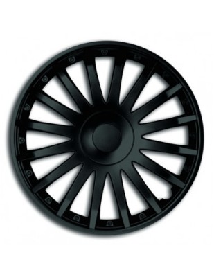 Set capace roti 15` negre crystal 4buc foto