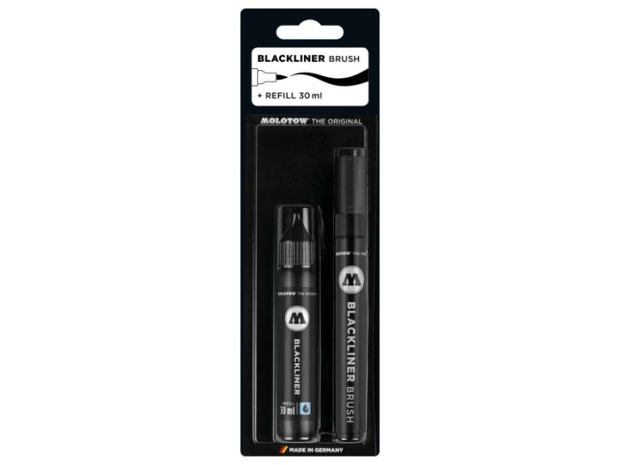 Blackliner Brush&amp;Refill Molotow 1 buc/blister