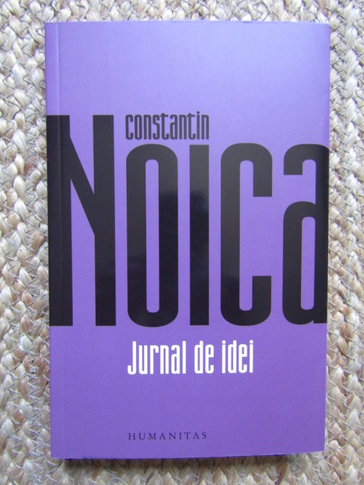 Jurnal de idei - Constantin Noica