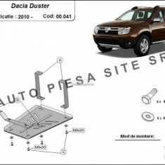 Scut metalic diferential Dacia Duster 4X4 fabricata in perioada 2010 - 2013 APS-00,041
