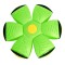 Jucarie 2 in 1, minge si disc, convertibila, 2 moduri de joaca, dimensiune 23 cm, verde