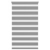 Jaluzea tip zebra, 70 x 120 cm, gri