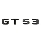 Emblema GT 53 spate portbagaj Mercedes, negru