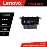 Navigatie Ford S-max 2006-2014 Lenovo Qled 12.3 inch Octa Core 4+64 360 DSP ADAS carplay android auto radio internet KIT-smax-navi+PRO-12.3-4+64