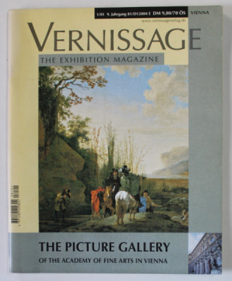 VERNISSAGE , THE EXHIBITION MAGAZINE : THE PICTURE GALLERY OF THE ACADEMY OF FINE ARTS IN VIENNA , No. 1 / 01 , 1981 foto