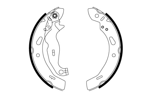TRW GS8814 Set saboti frana