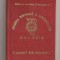 Carnet de membru Uniunea generala a sindicatelor din Romania 1981
