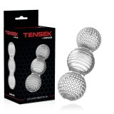 Masturbator transparent GLOBAL VIBE &ndash; design cu efect de suctiune, textura spiralata, material ULTRASKYN, JAMYJOB