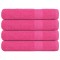 vidaXL Prosoape 4 buc Roz 100x200 cm 360 g/m&sup2; 100% bumbac 137059