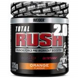 Pre-workout cu aroma de portocale Total Rush 2.0, 375g, Weider