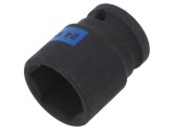 Cap tubulară impact 24mm 1/2 KING TONY 453524M manșon 42mm scurt