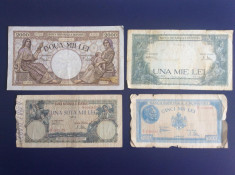 Bancnote Romania - Lot bancnote romane?ti - starea care se vede (24) foto