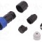 Conector circular, tata, 2 pini, BULGIN - PXP4010/02P/3035