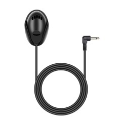 Microfon extern auto INOVA&amp;reg;, universal, Handsfree, Plug&amp;amp;Play, jack 3.5mm, cablu 3m, Auto radio, PC, Laptop, negru foto