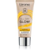 Lirene Vitamin C machiaj lichid lucios pentru un efect de lunga durata culoare 02 Natural 30 ml