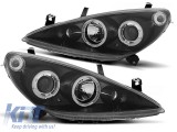Set de faruri de tuning potrivit pentru PEUGEOT 307 04.2001-06.2005, stanga si dreapta Performance AutoTuning