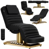 Pat fotoliu pentru masaj &icirc;ncălzire electrică pentru salon cosmetic pedichiură reglare control pedală + telecomandă 3 actuatoare Max