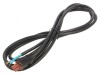 Cablu de alimentare negru 3m 24-48VDC