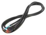Cablu de alimentare negru 3m 24-48VDC