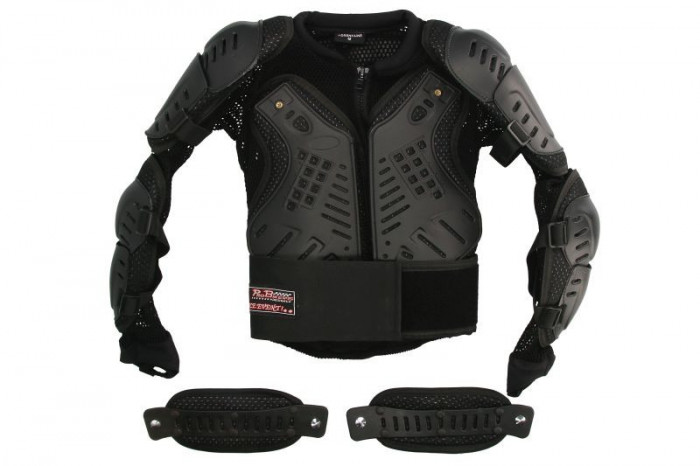 Armura Moto A115 20 10 L Adrenaline Defender PPE Culoarea negru, marime L