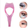 Șablon Aplicare Rimel Roz, 4.2x10.5 cm - Ghid Precizie Machiaj Ochi