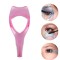 Instrument de ghidare pentru aplicator rimel, 4.2x10.5 cm, Roz