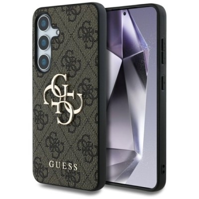 Husa pentru Samsung Galaxy S25 Plus - Guess Hardcase 4G Big Metal Logo (GUHCS25M4GMGBR) - Brown foto