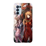 Husa compatibila cu Oppo Find X3 Pro model Neon Genesis Evangelion, Silicon, TPU, Viceversa, Transparent, Carcasa