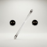 Tub bactericid UV-C 6W, soclu G5, lungime totala 22.5 cm