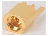 Conector MMCX MOLEX 73415-0963 soclu mamă drept aurit 50&Omega; 6GHz