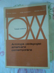 Antologia pedagogiei americane contemporane ? Ion G. Stanciu foto