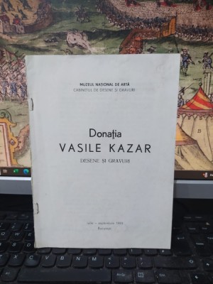 Donația Vasile Kazar, Desene și Gravuri, expoziție iulie-septembrie 1993, București, Muzeul Național de Artă, Cabinetul de desene și gravuri, 013 foto