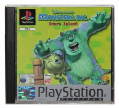 Joc PS1 Disney - Pixar&amp;#039;s - Monsters Inc. - Scare Island PLATINUM foto