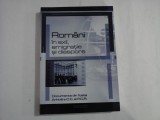 Romani in exil, emigratie si diaspora - ed: Dumitru Dobre (dedicatie si autograf) / Dan Talos