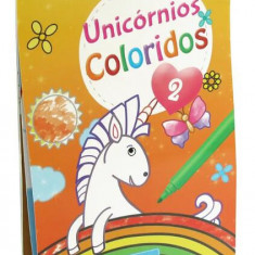 Carte de colorat Unicorni (Vol. 2) - Paperback brosat - Europrice