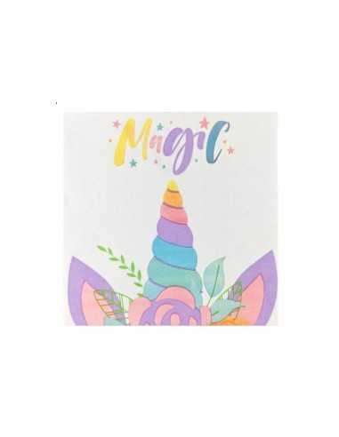 Set 10 servetele Magic unicorn 33x33 cm